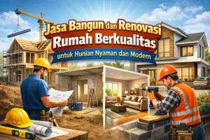 Jasa Bangun dan Renovasi Rumah Terbaik dan Terpercaya