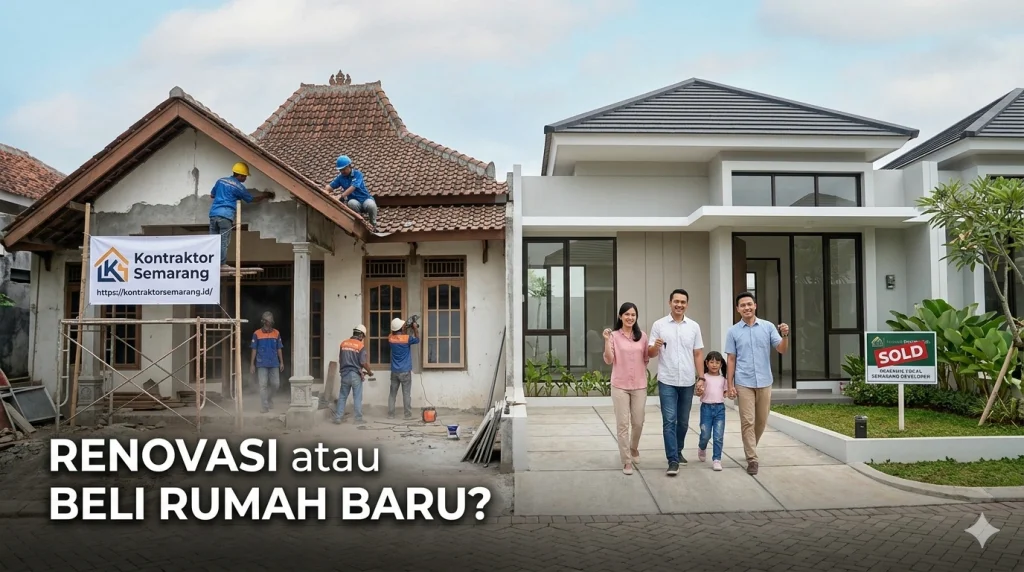 Renovasi atau Beli Rumah Baru? Panduan Cerdas Menentukan Pilihan Terbaik