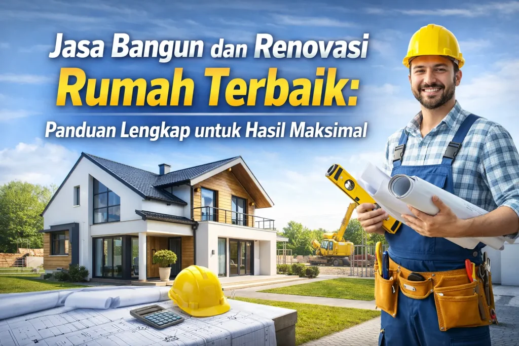 Jasa Bangun dan Renovasi Rumah Terbaik untuk Hunian Nyaman