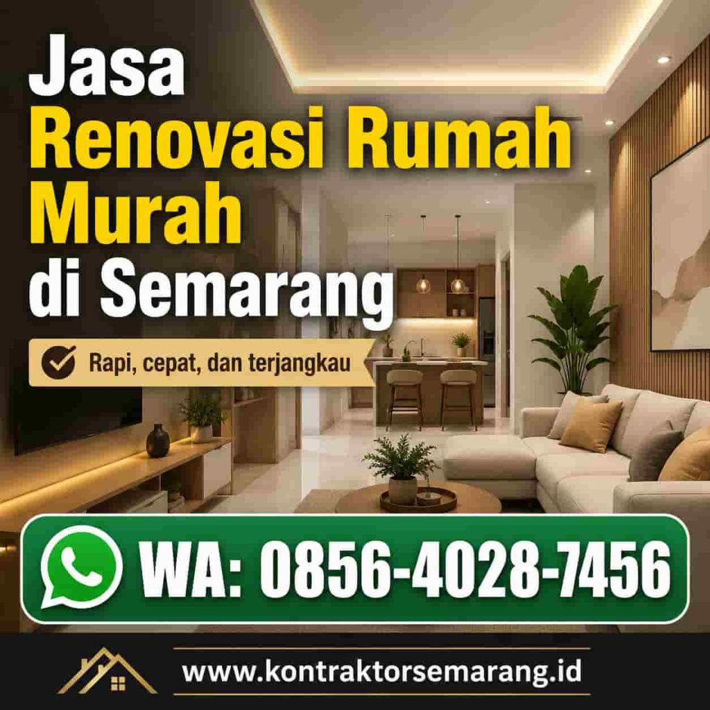 jasa renovasi rumah murah di semarang